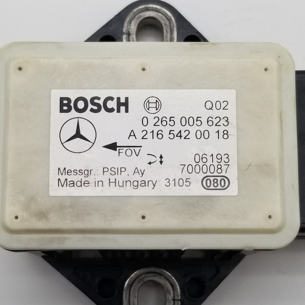 2003- 2012 Mercedes R230 SL550 SL55 AMG Yaw Turn Rate Acceleration Sensor