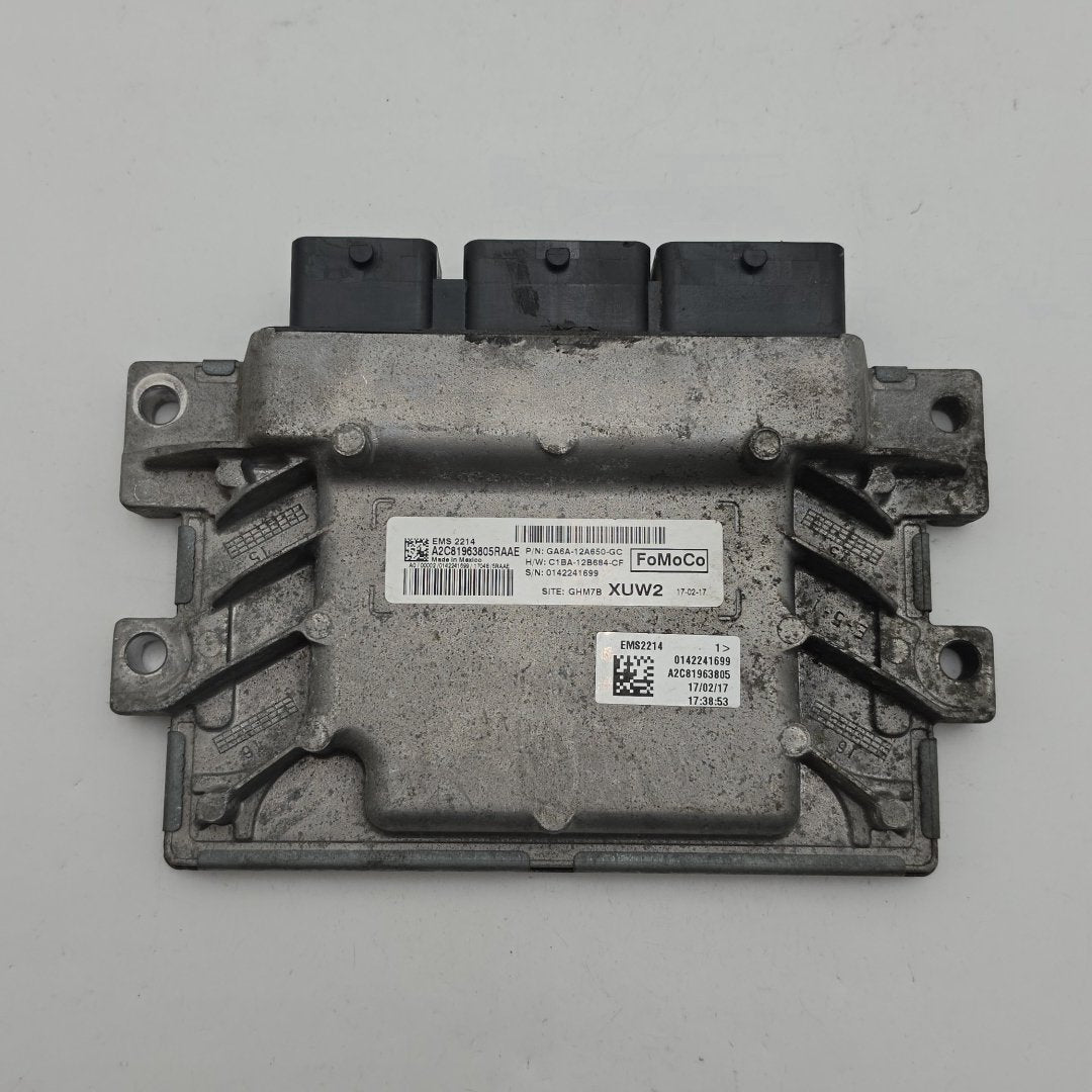 2016 2017 Ford Fiesta 1.6L Engine Computer Control Module ECU GA6A-12A650-GC