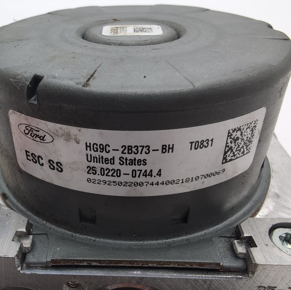 2017 2018 Ford Fusion 1.5L ABS Anti Lock Brake Pump Control Unit HG9C-2B373-BH