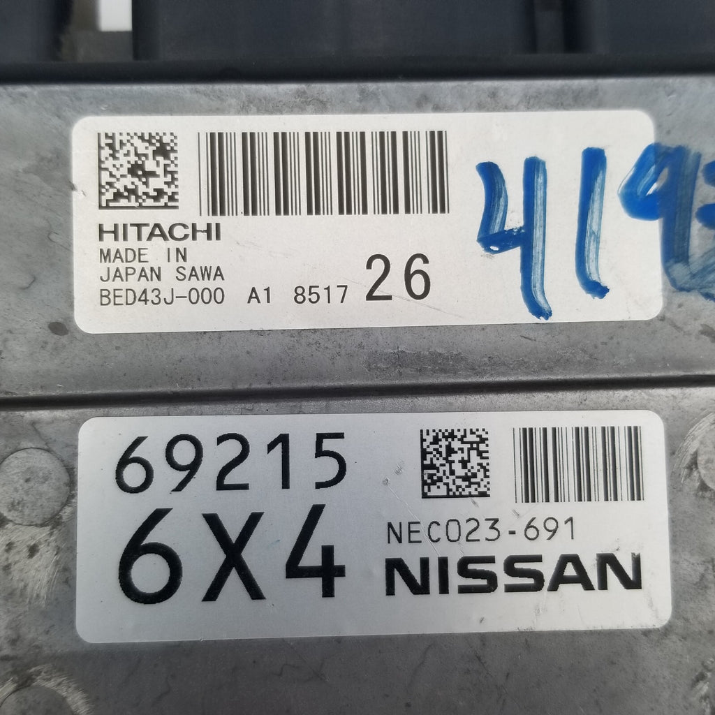 2018-2020 Nissan Rogue Sport ECM Engine Computer Control Module AWD BED43J-000