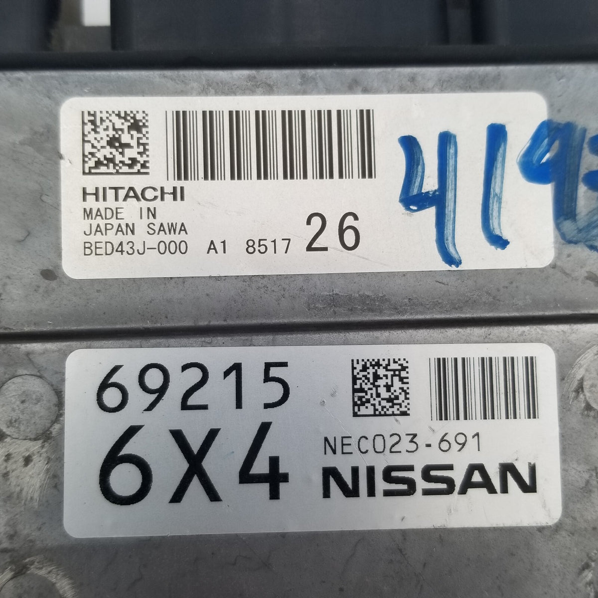 2018-2020 Nissan Rogue Sport ECM Engine Computer Control Module AWD BED43J-000