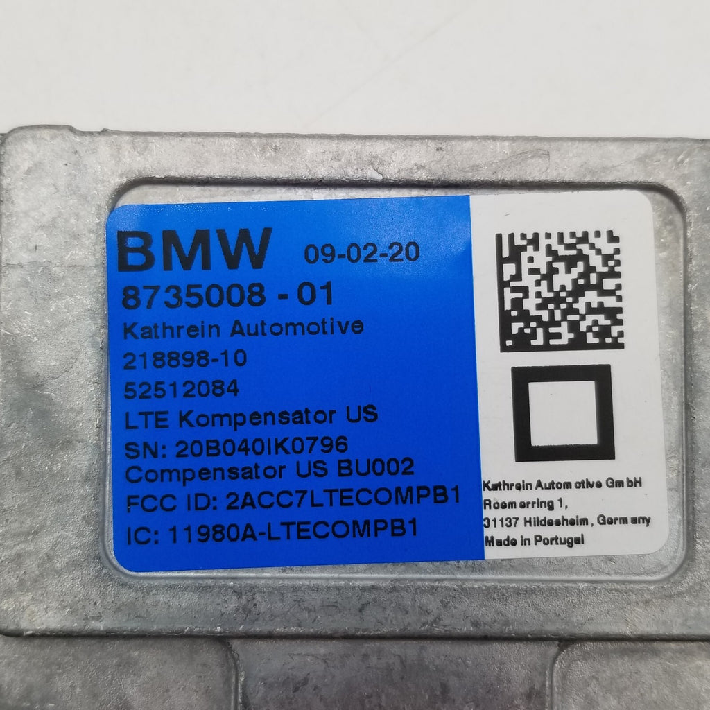 2019 - 2022 BMW 3 5 7 Series G20 G30 G12 X3 X4 X5 LTE Compensator Module 8735008
