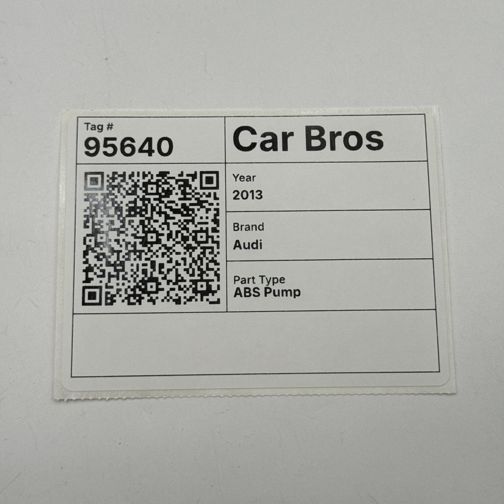 2012 2013 2014 2015 Audi A6 ABS Anti Lock Brake Pump 4G0907379H