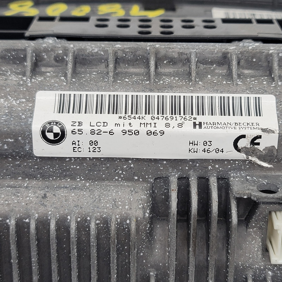 2003 2004 2005 BMW 745il 8.8" ICN Display Screen w/o nav 6950069