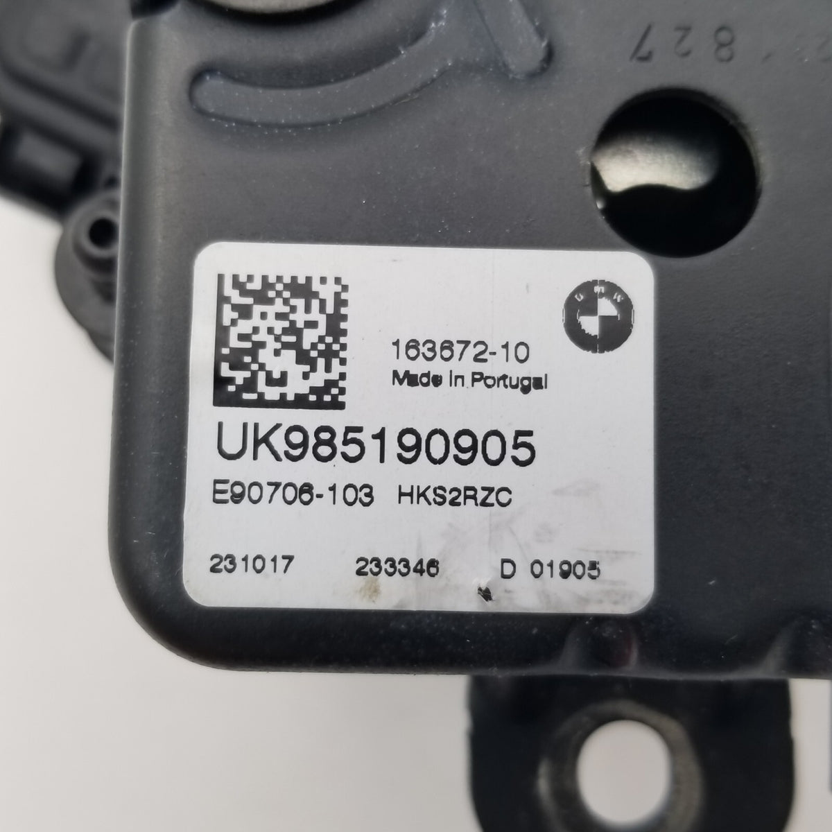 2022 2023 2024 BMW iX I20 Trunk Lid Lock Latch Actuator Assembly 7954137 9851909