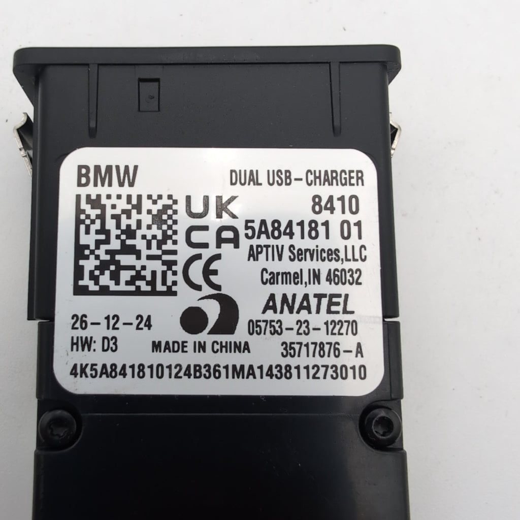 2023 - 2026 BMW 228i F74 X1 X2 MINI Dual USB Port Charger Socket 5A84181