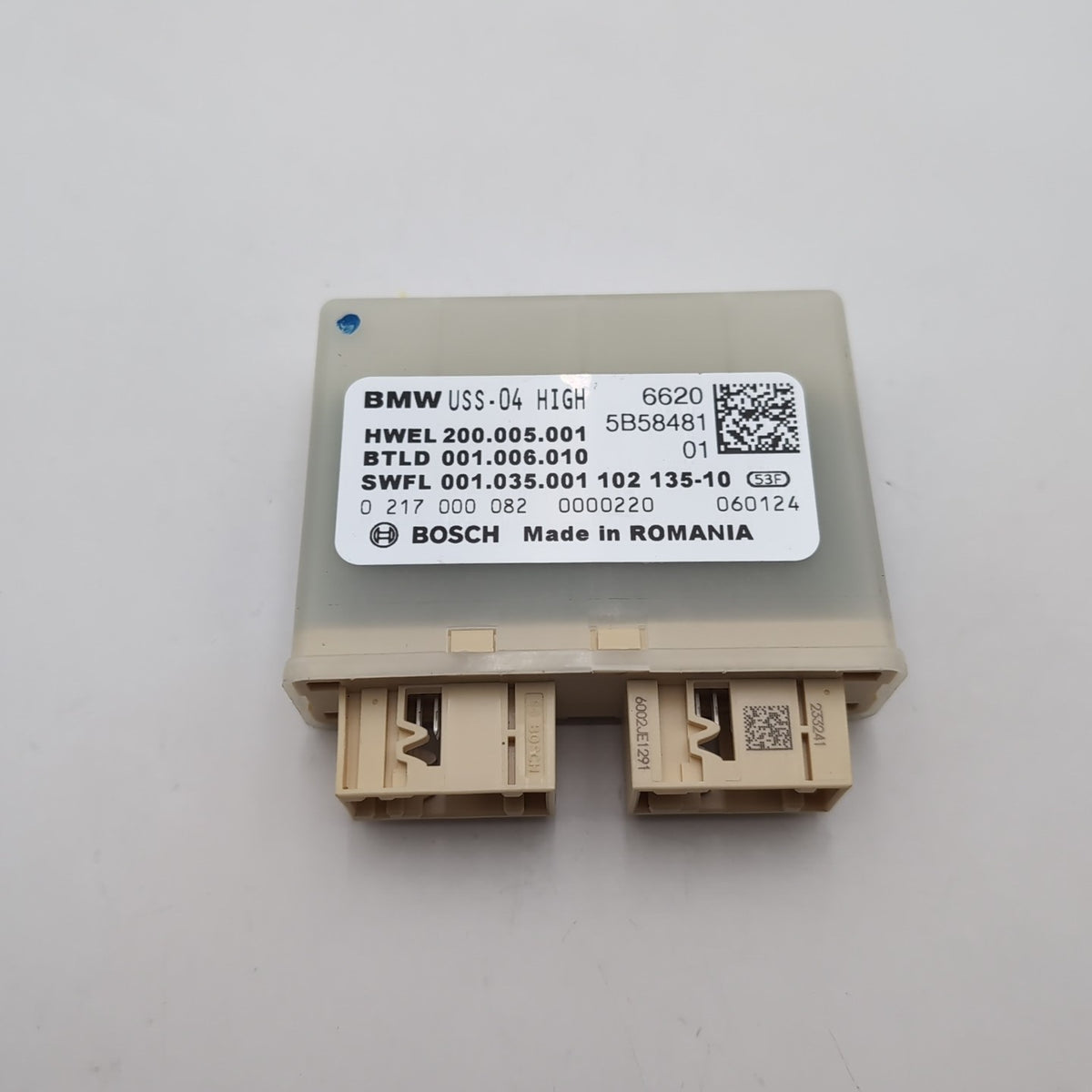 2019 - 2025 BMW i4 430i G26 X4 USS Ultrasonic Sensor Control Module 5B58481
