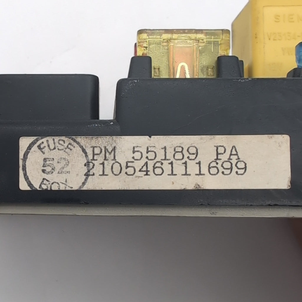 1999 2000 2001 Bentley Arnage Fuse Relay Box Boot LHS PM55189PA