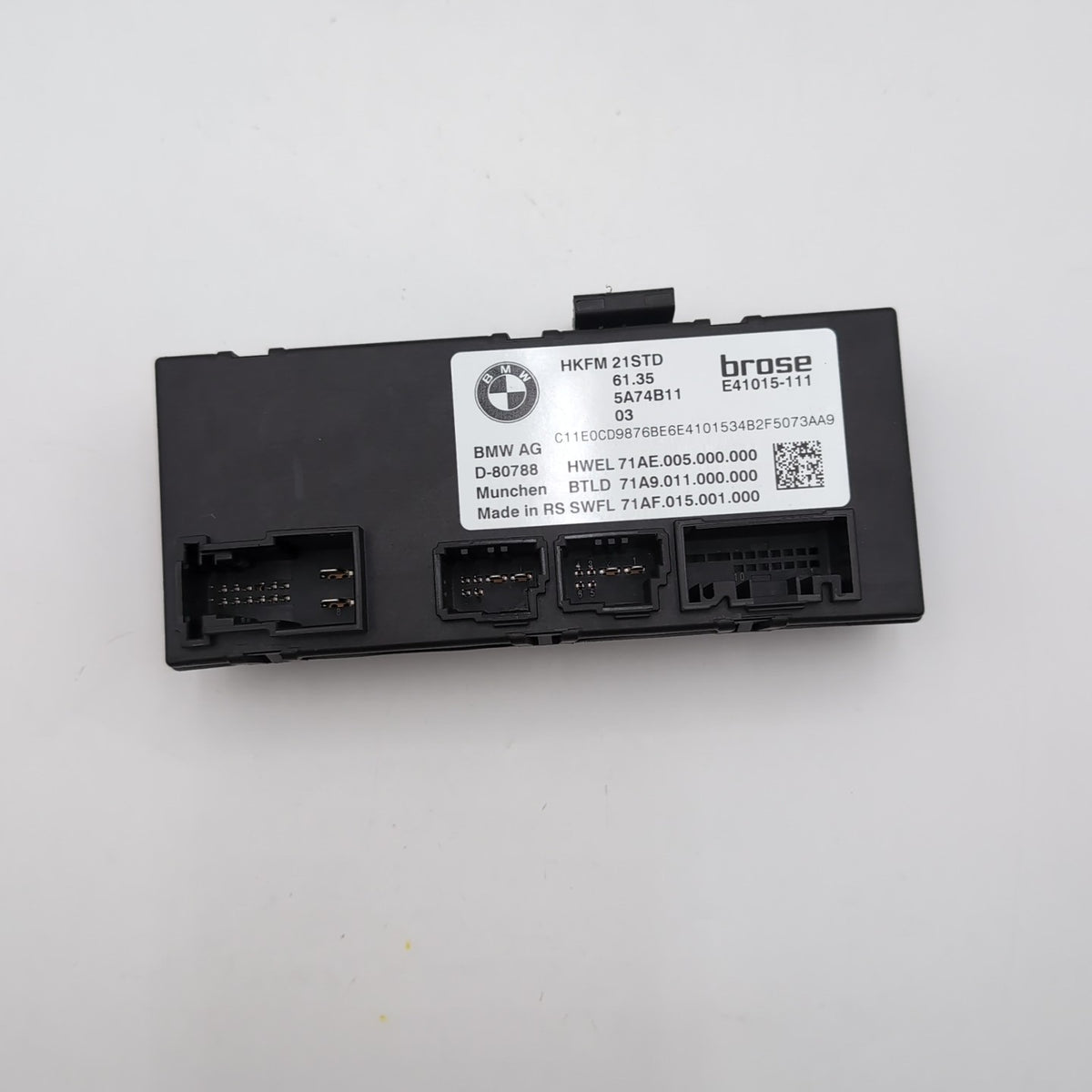 2023 2024 2025 BMW G60 XM X1 X2 X3 Trunk Lid Liftgate Control Module 5A74B11