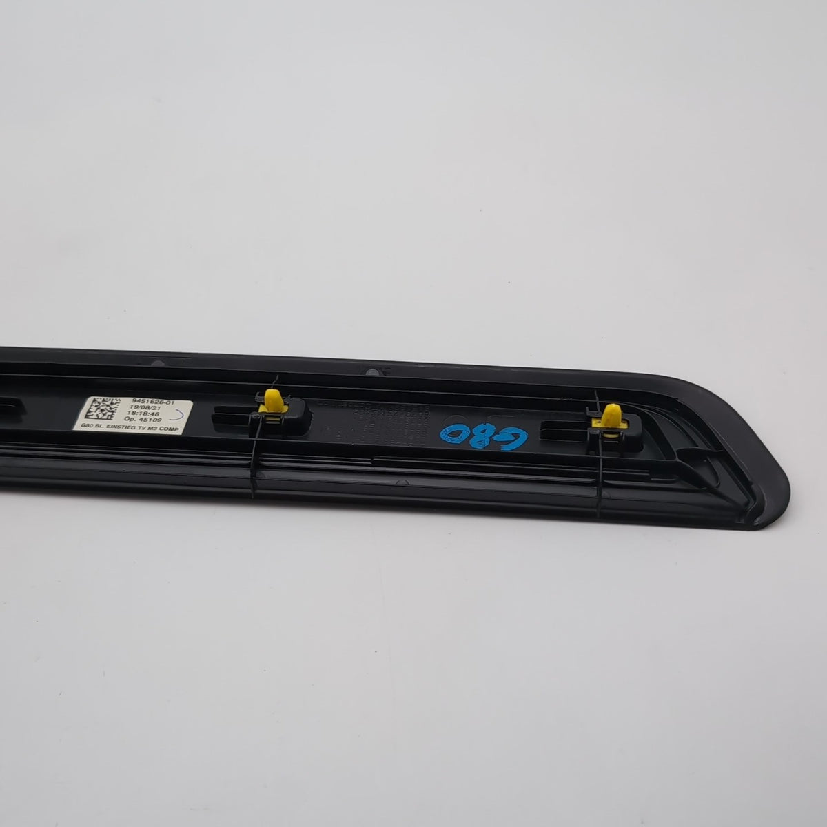 2021 2022 M3 Competition Front Door Sill Scuff Plate OEM 9451626