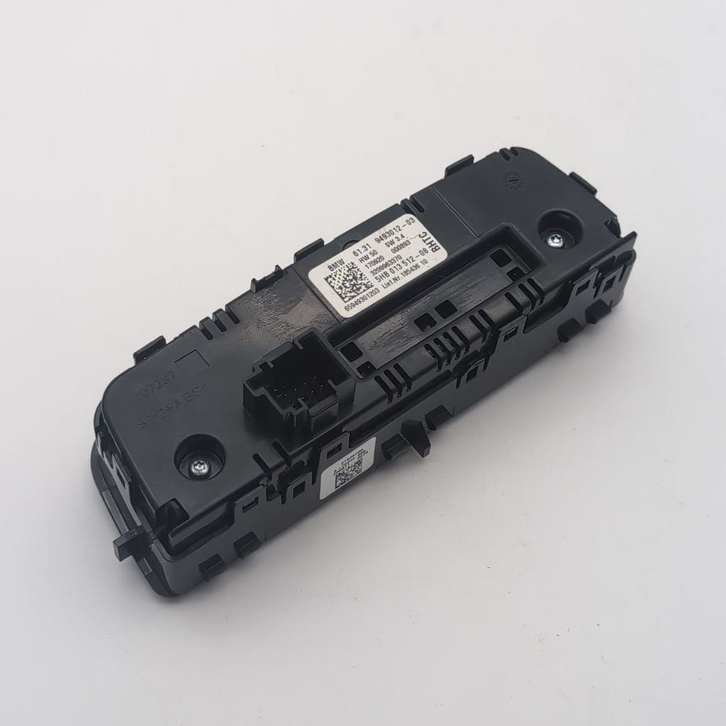 2019 - 2024 BMW M3 G80 330I G20 Rear Air Vent AC Climate Control Switch 9493012