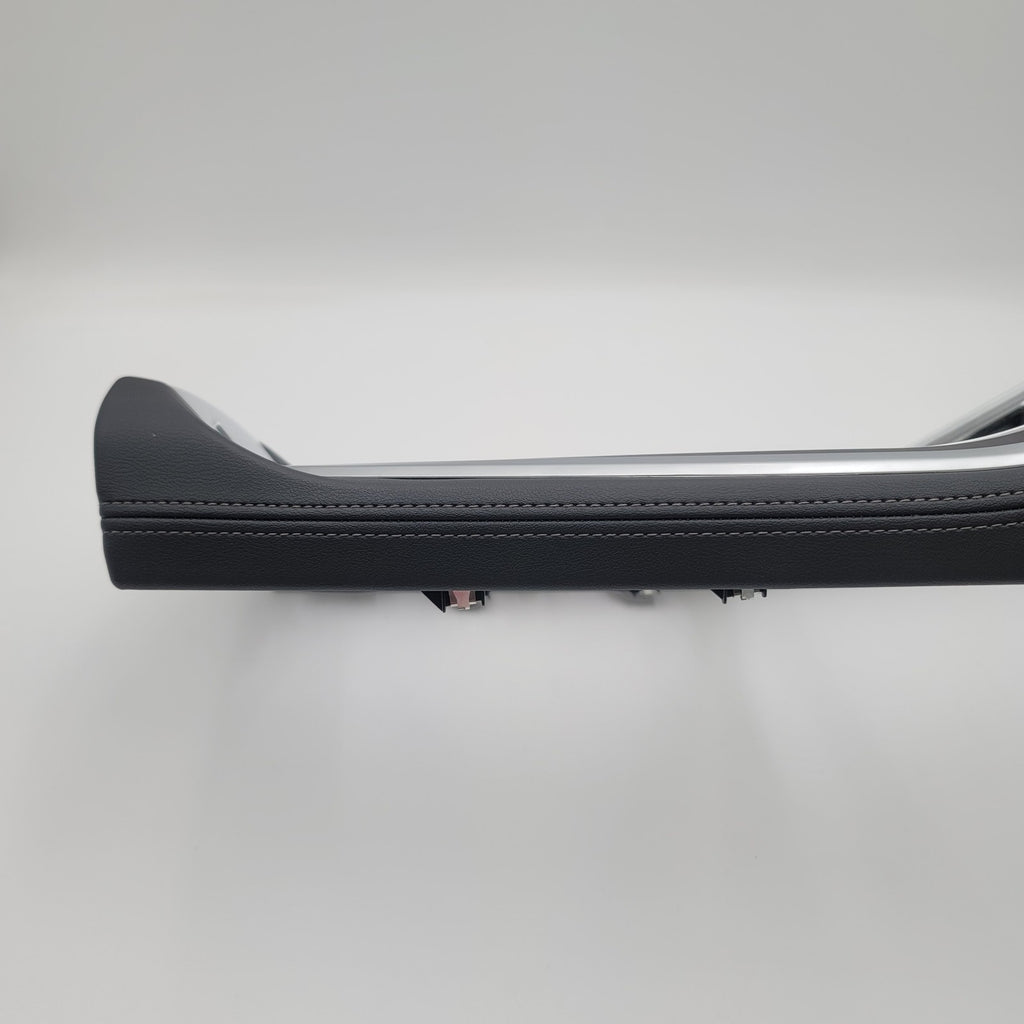 2022 2023 2024 BMW X5 G05 Center Console Bezel Trim Finish Panel Black Leather