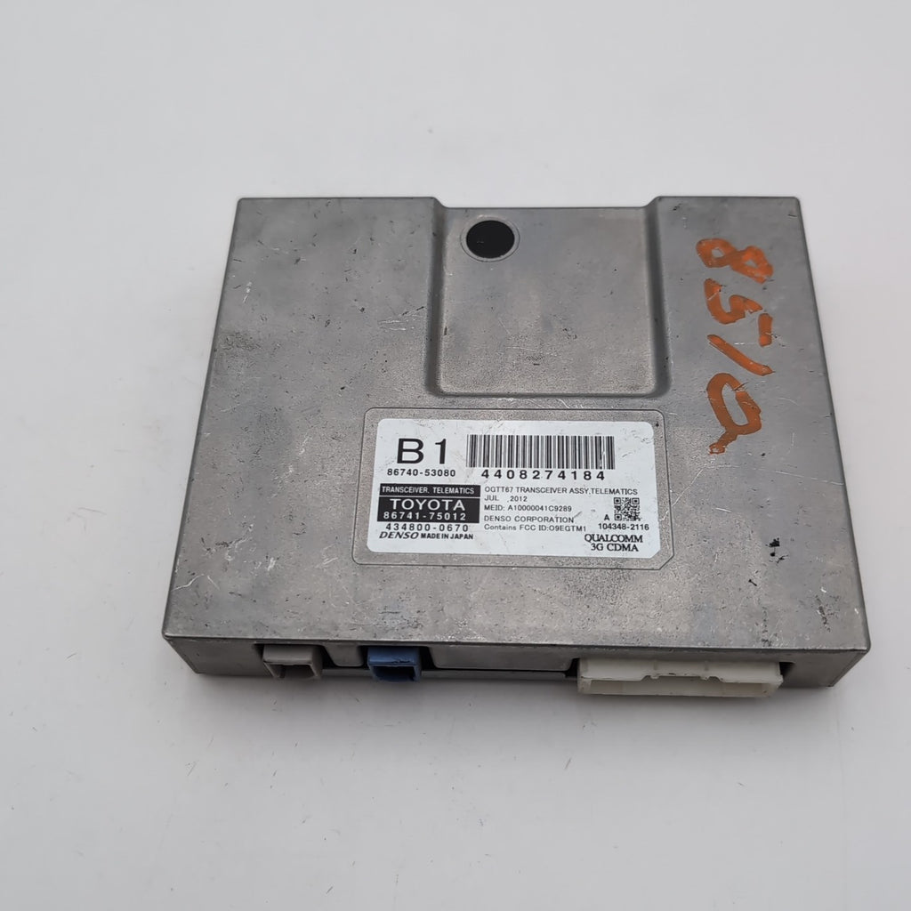 2011 2012 2013 Lexus CT200H IS250 Transceiver Telematics Module OEM 86741-75012