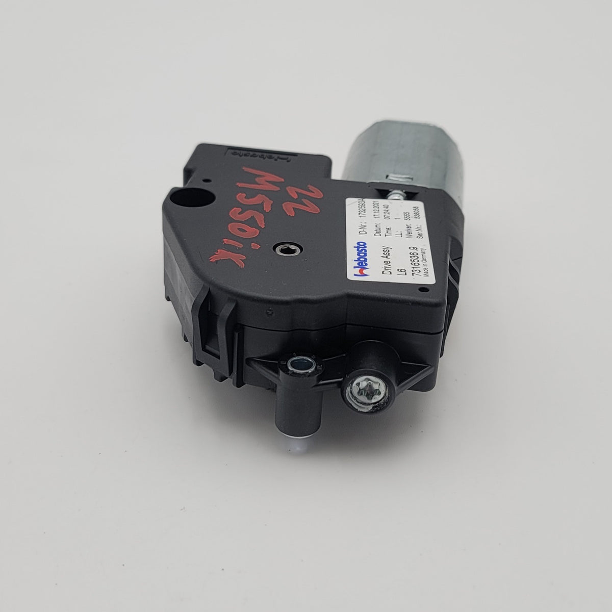 2018 2019 2020 2021 2022 BMW G30 G31 M550i Sunroof Motor Drive Unit OEM 7316536
