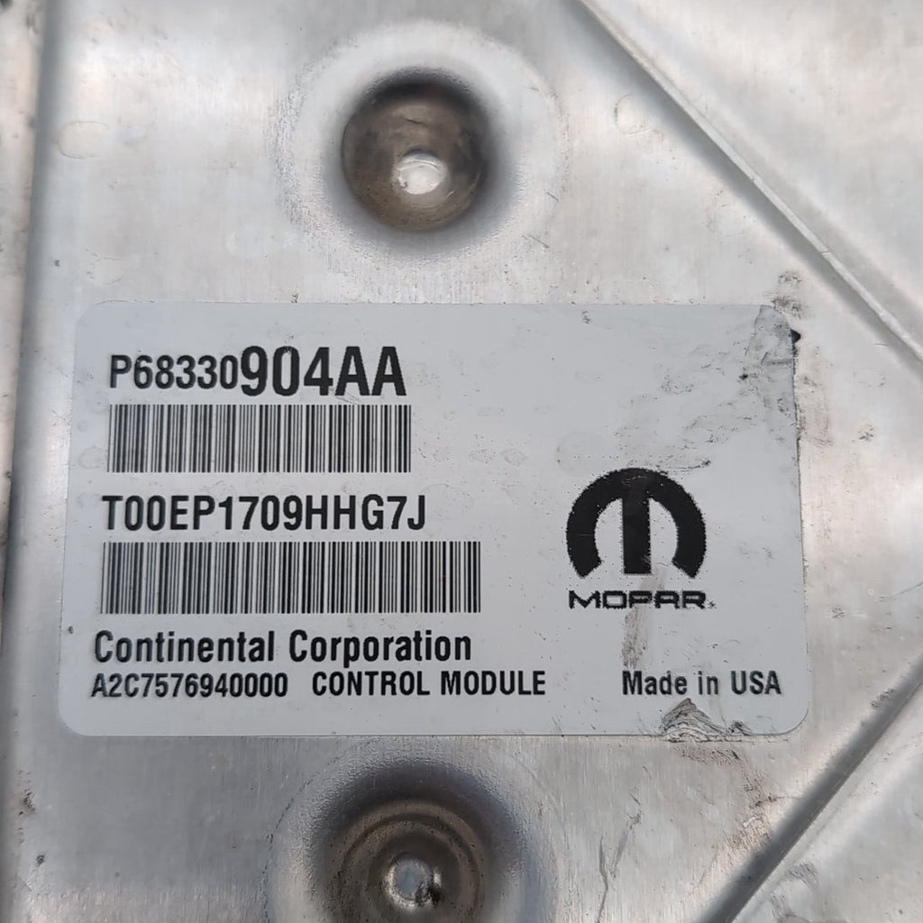 2018 2019 Chrysler 300 3.6L Engine Computer Control Module ECU 68330904AA