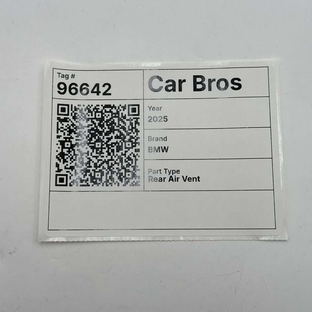 2022 2023 2024 2025 BMW X1 X2 Rear Console AC Heater Air Vent 9473179