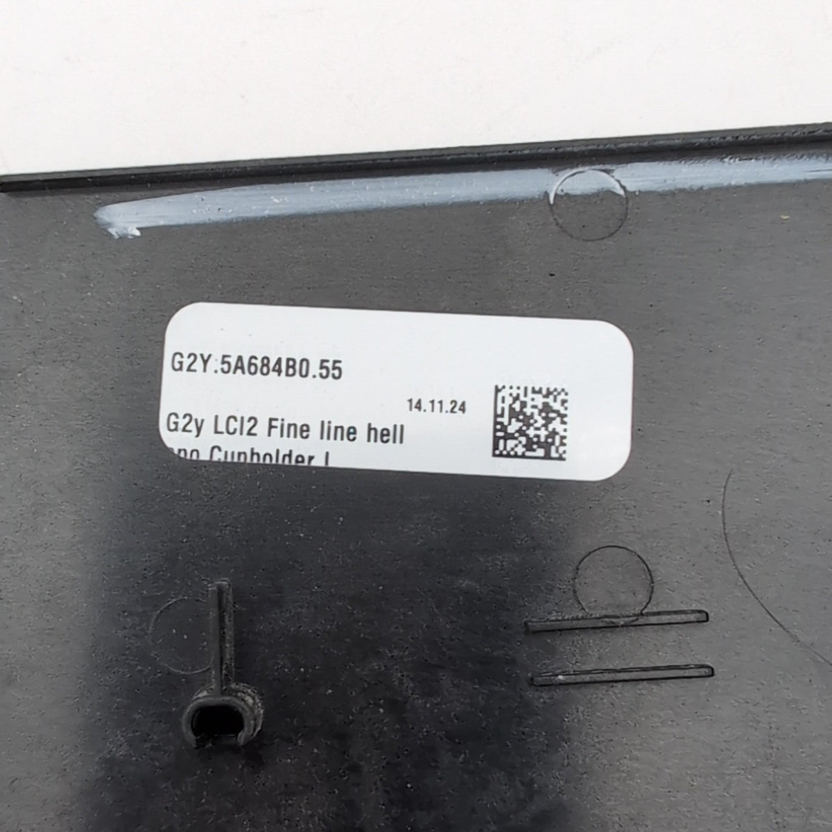 2023 2024 BMW G26 330i G20 Center Console Storage Compart Cover Trim 5A684B0