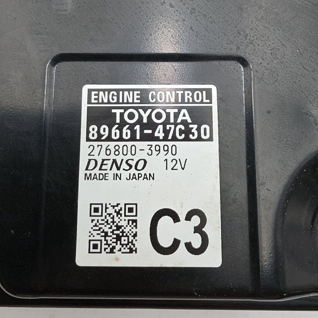 2019 2020 Toyota Prius 1.8L Engine Computer Control Module ECU 89661-47C30